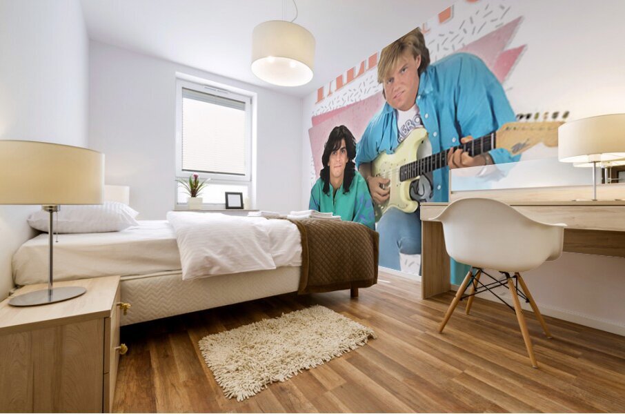 Modern Talking 10 Mural print