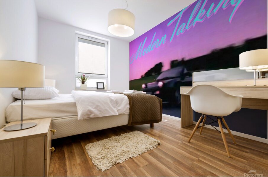Modern Talking 15 Mural print
