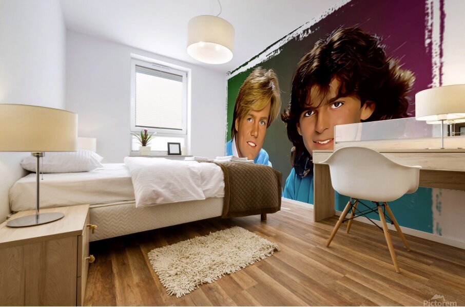 Modern Talking 28 Mural print
