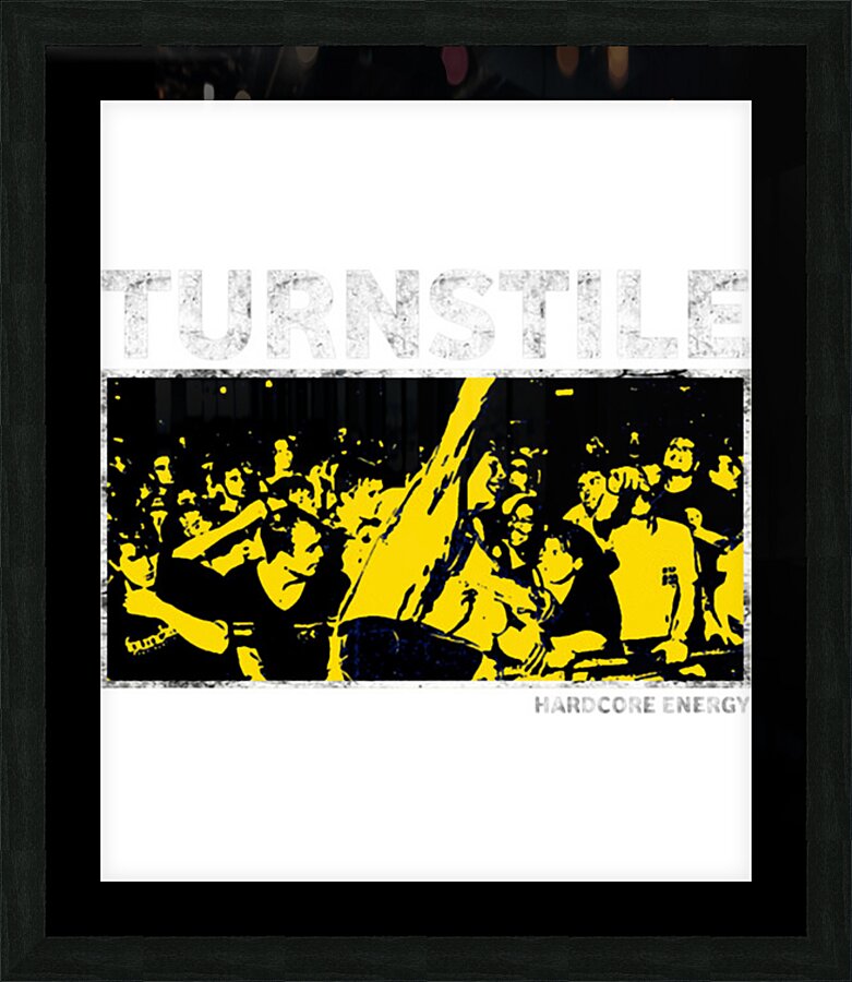 Turnstile 4 Picture Frame print