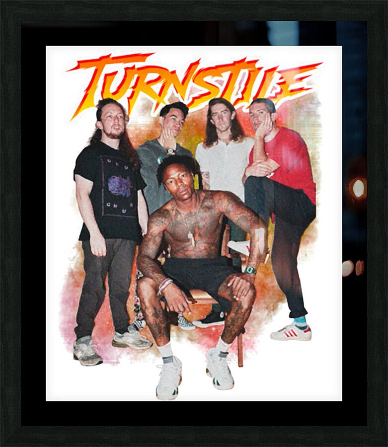 Turnstile 16 Picture Frame print