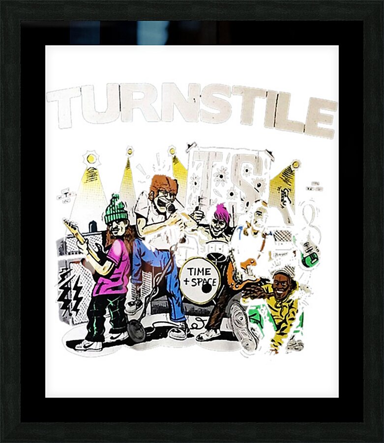 Turnstile 21 Picture Frame print