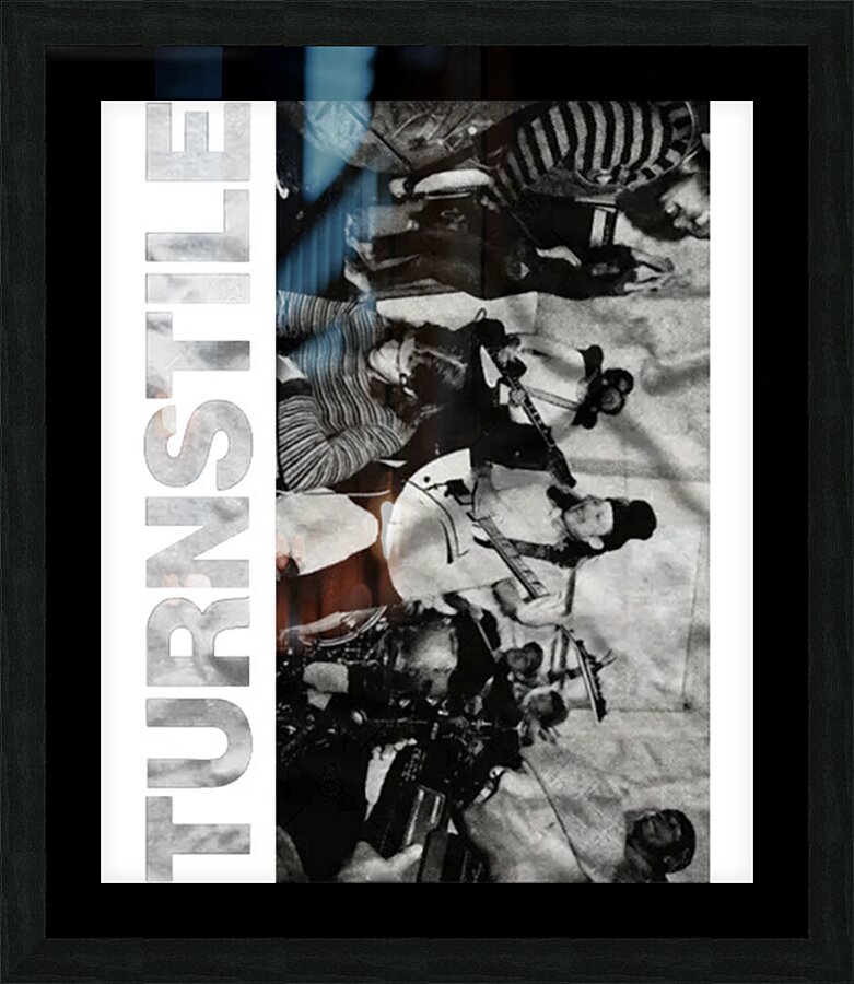 Turnstile 35 Picture Frame print