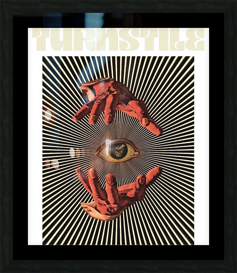Turnstile 40 Picture Frame print