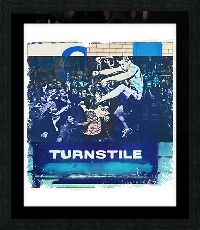Turnstile 41 Picture Frame print