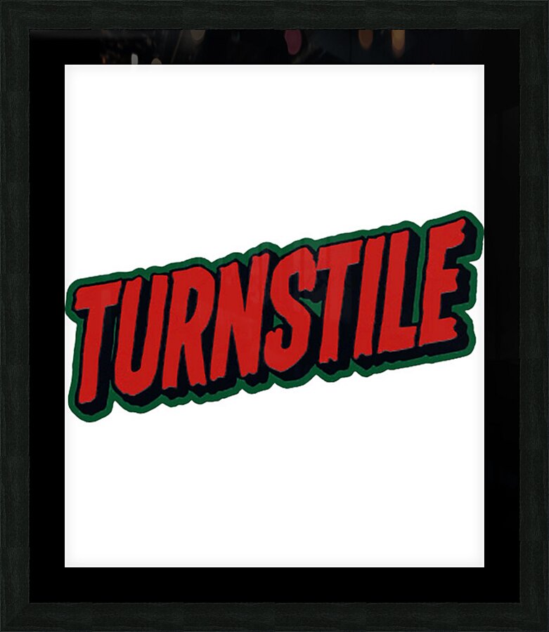 Turnstile 46 Picture Frame print