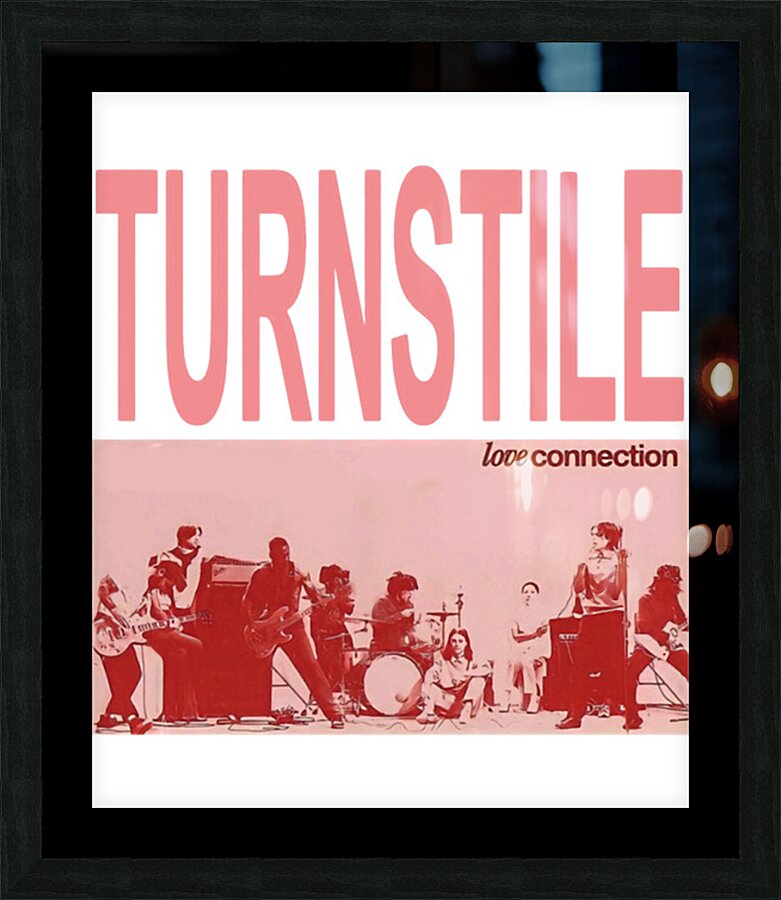 Turnstile 47 Picture Frame print