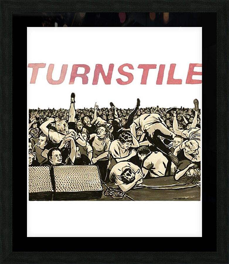Turnstile 1 Picture Frame print