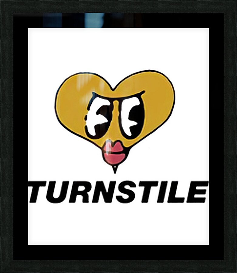 Turnstile 3 Picture Frame print