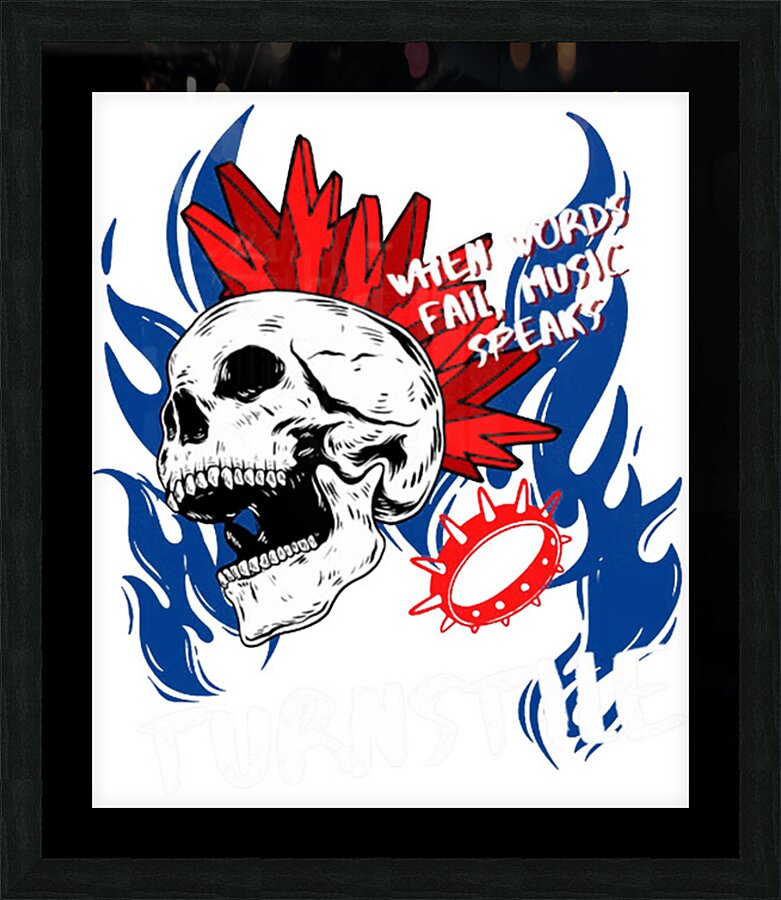 Turnstile 9 Picture Frame print