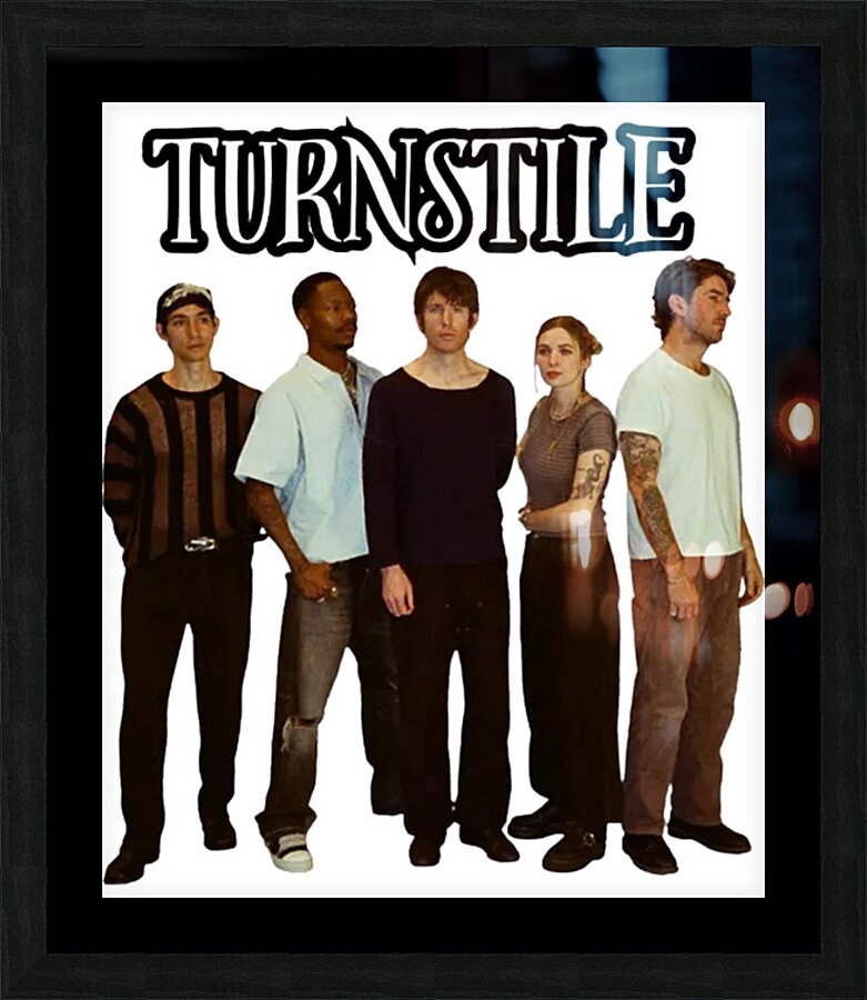 Turnstile 11 Picture Frame print