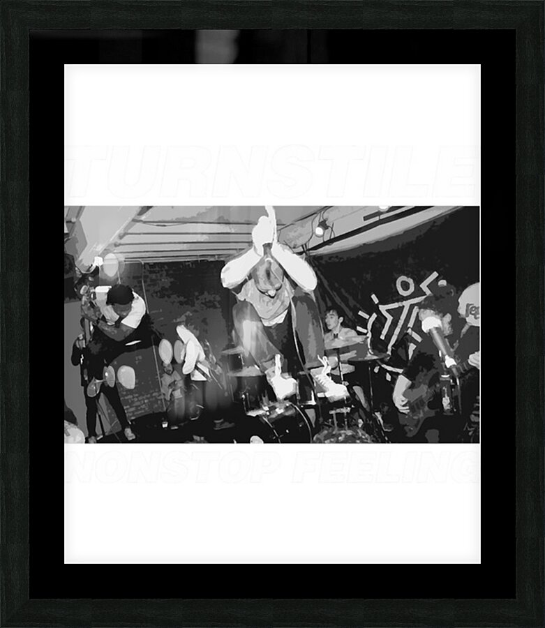 Turnstile 12 Picture Frame print