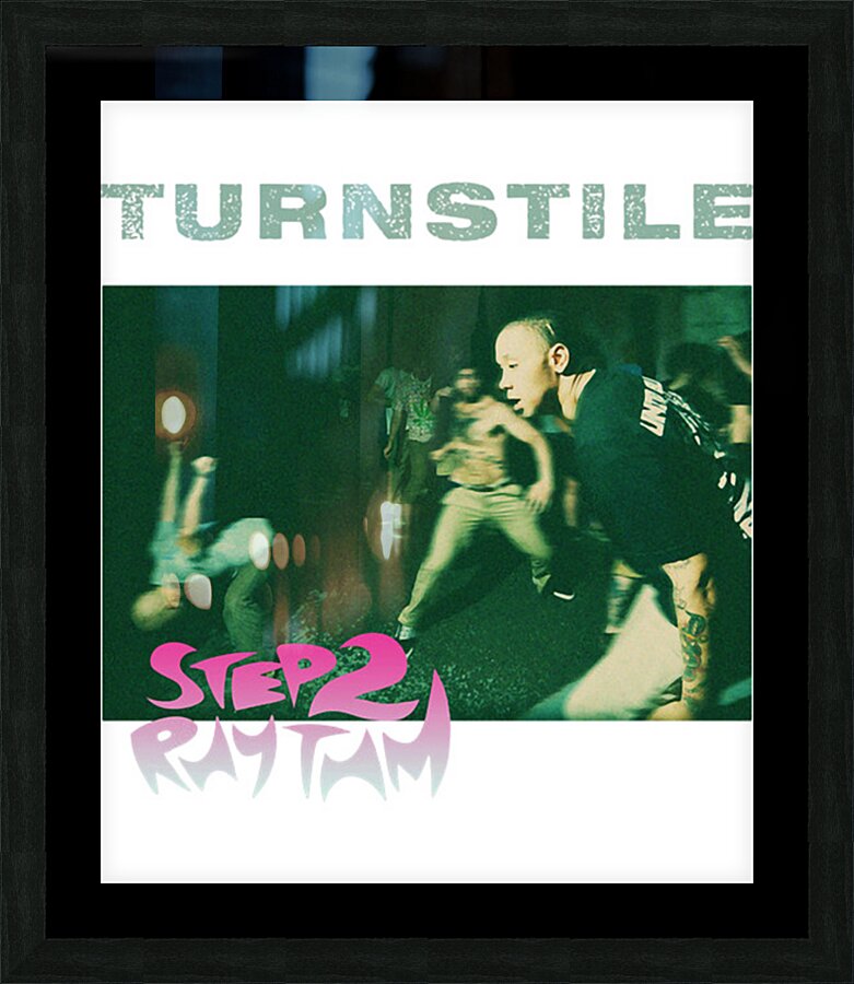 Turnstile 16 Picture Frame print