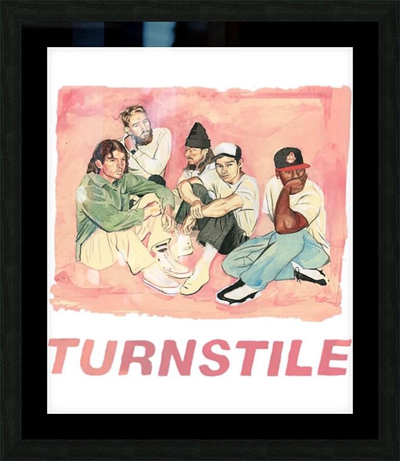 Turnstile 22 Picture Frame print