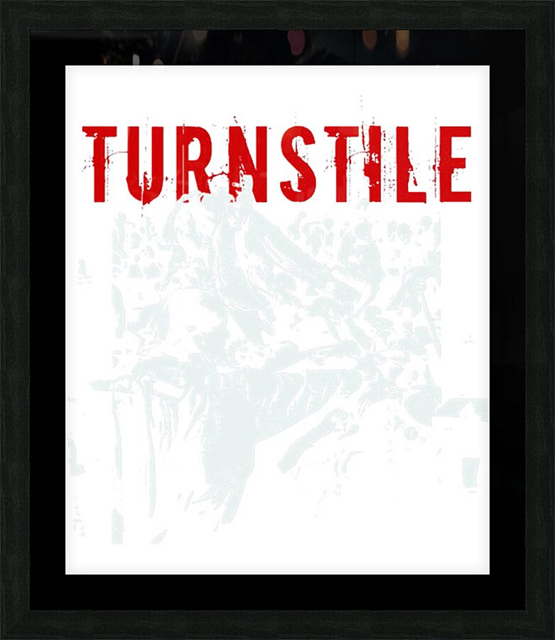 Turnstile 24 Picture Frame print