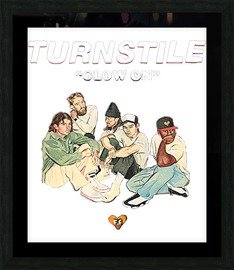Turnstile 25 Picture Frame print