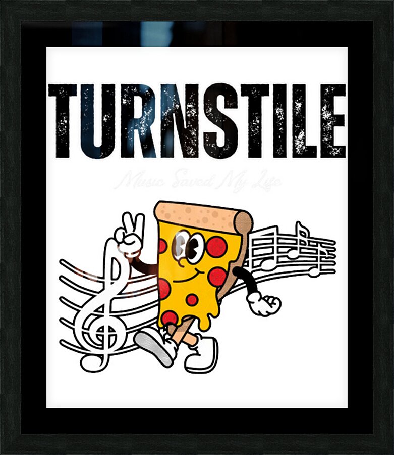 Turnstile 26 Picture Frame print