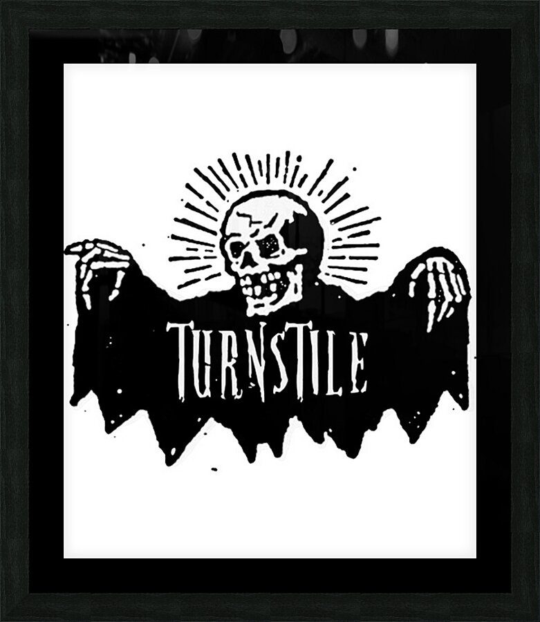 Turnstile 38 Picture Frame print