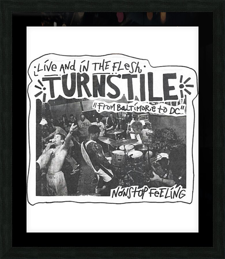 Turnstile 42 Picture Frame print