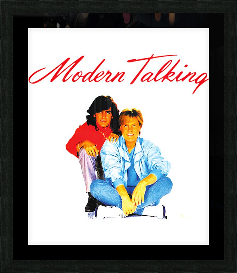 Modern Talking 11 Picture Frame print