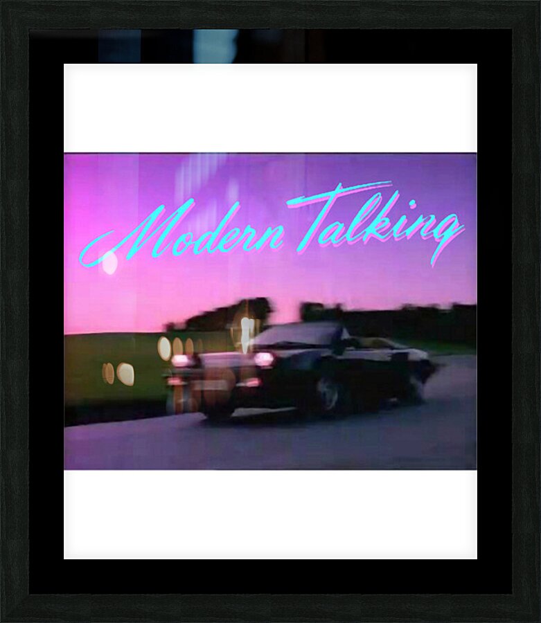 Modern Talking 15 Picture Frame print