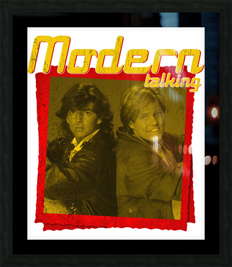 Modern Talking 19 Picture Frame print