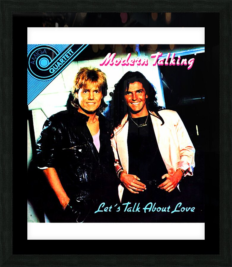 Modern Talking 22 Picture Frame print