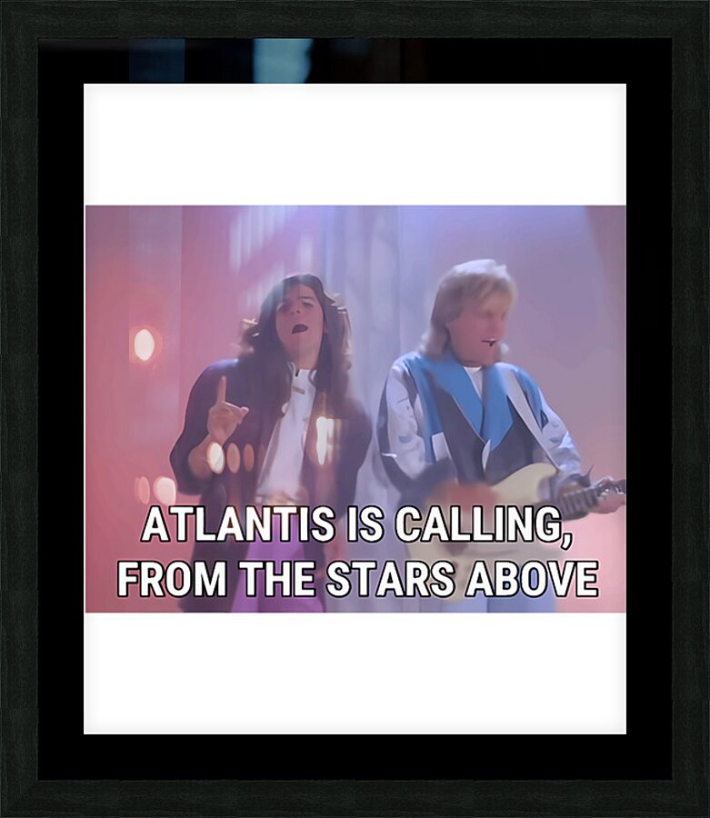 Modern Talking 27 Picture Frame print