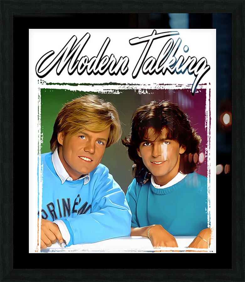 Modern Talking 28 Picture Frame print