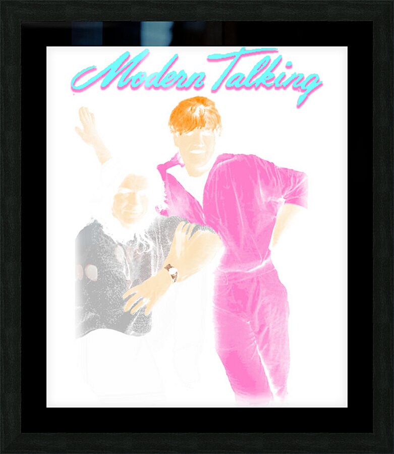 Modern Talking 30 Picture Frame print