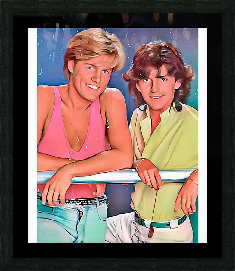 Modern Talking 35 Picture Frame print
