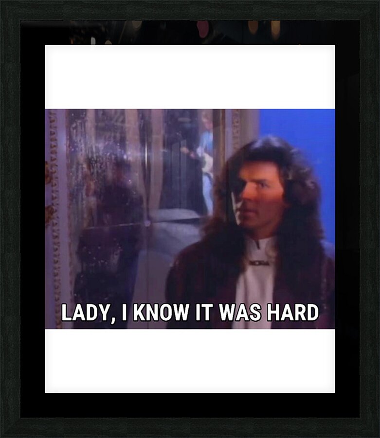 Modern Talking 37 Picture Frame print
