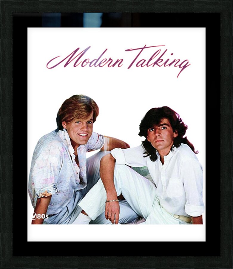Modern Talking 38 Picture Frame print