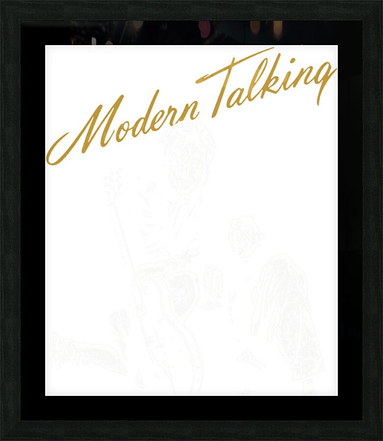Modern Talking 39 Picture Frame print
