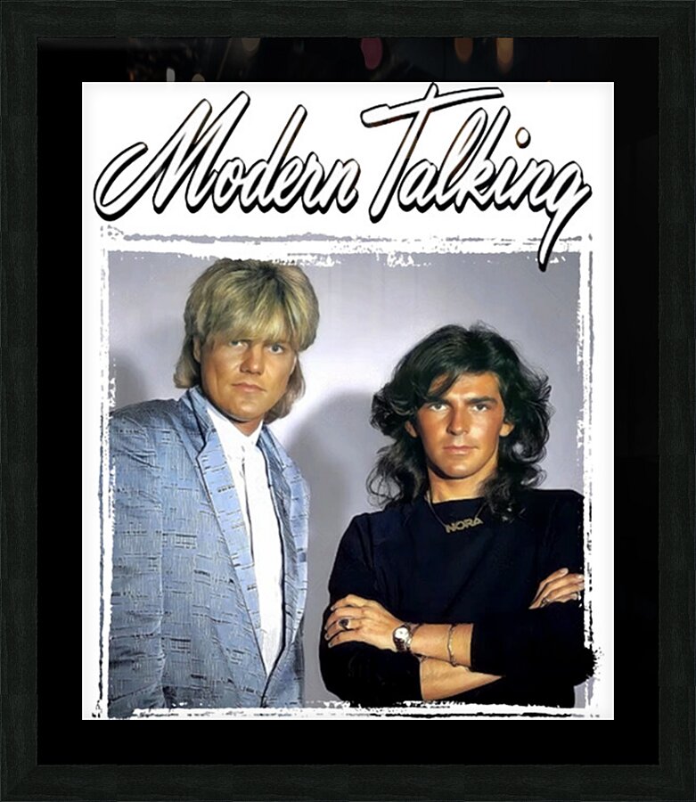 Modern Talking 44 Picture Frame print