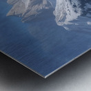 snowy mountains bAD09DmjR  cKZTHVnm82A hoymmYtqSP Metal print