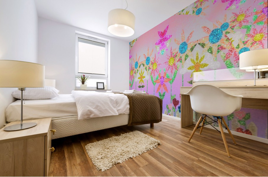 Bee s Knees  Mural print