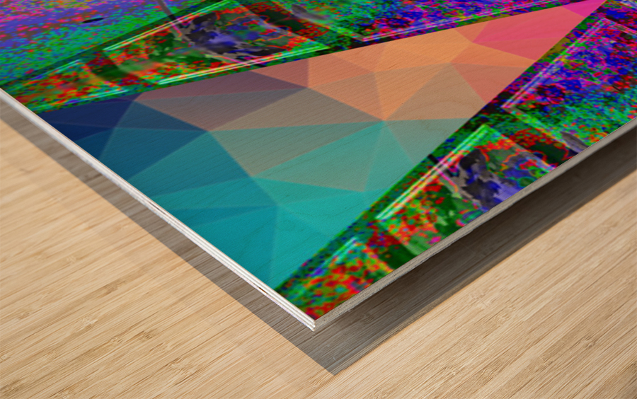 Quantum Moment  Wood print