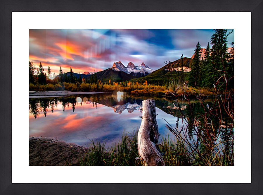Morning @ Policeman Creek Picture Frame print