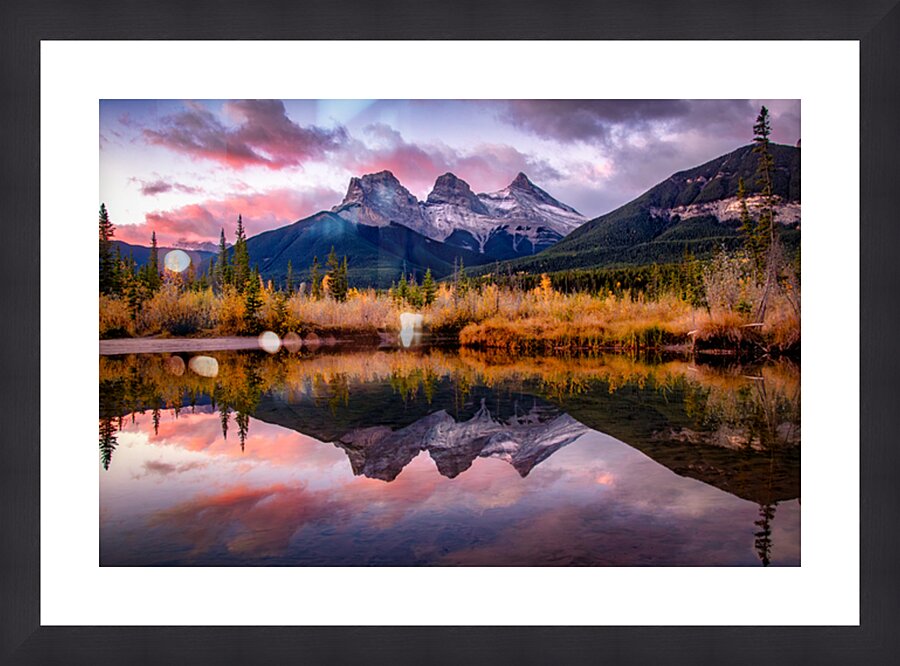 Morning Reflections Picture Frame print