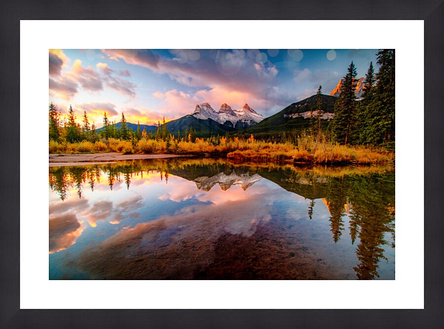 The Reflection Picture Frame print