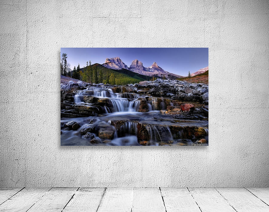Three Sisters Canmore AB Wall Preview