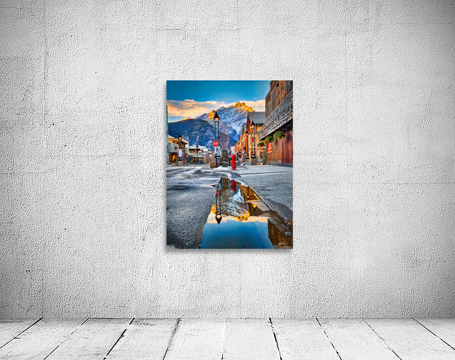 Banff Reflections Wall Preview