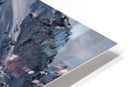 Snow-capped mountains HD Metal print