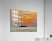 Sailing At Sunset Acrylic Print