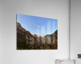 Zion At Dusk Acrylic Print