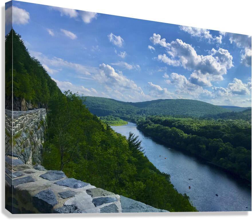 The River Runs Through It Canvas Print