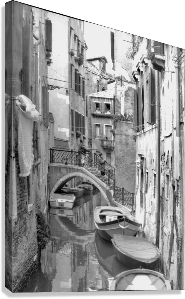 Venice Canal Canvas Print