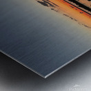 Dock At Sunset Metal print