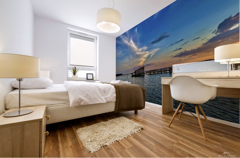 The Inlet Mural print